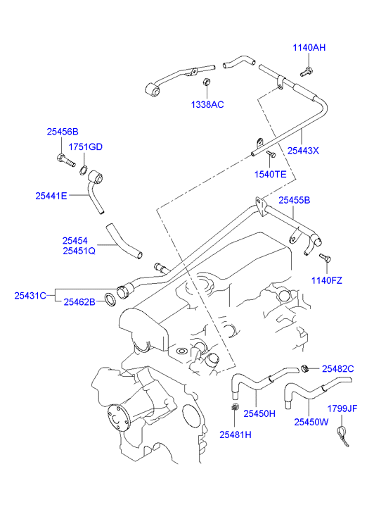 Hyundai 2548142500 - Kvēlspuldze, Dienas gaismas lukturis adetalas.lv