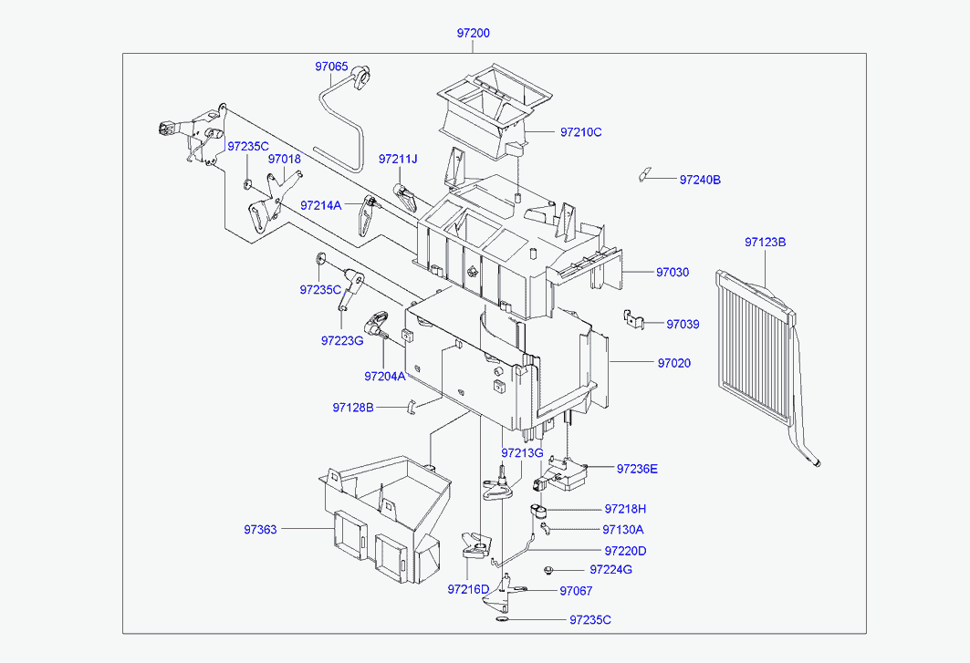 Hyundai 97227-38000 - Siltummainis, Salona apsilde adetalas.lv