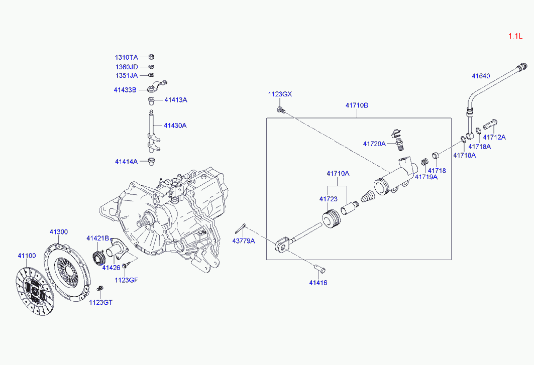 Buessing 41421-28000 - Sajūga komplekts adetalas.lv