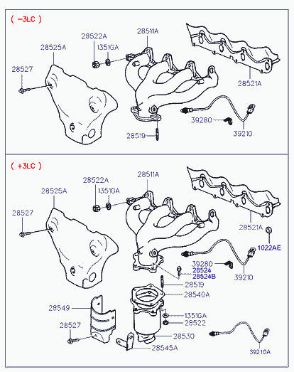 Hyundai 39210-02500 - Lambda zonde adetalas.lv