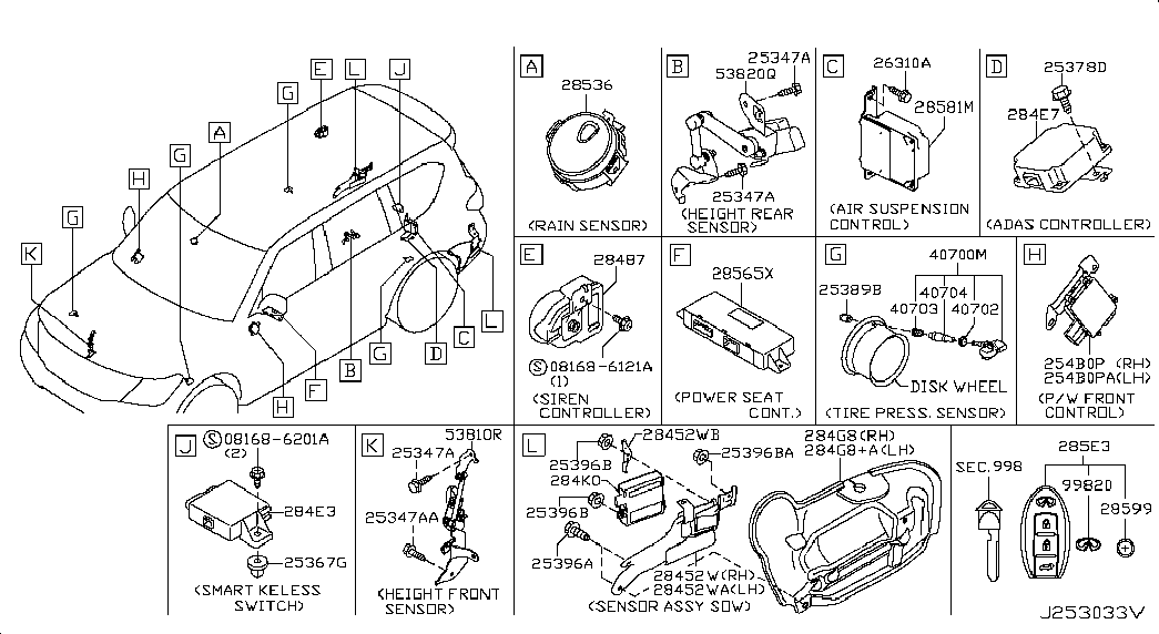 Infiniti 40700-6WY0A - Riteņu grieš. ātruma devējs, Riepu spiediena kontroles sist. adetalas.lv