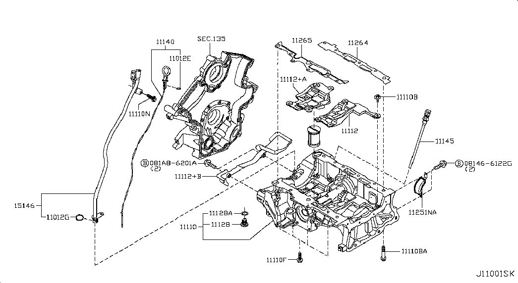 Infiniti 1102600Q0D - Blīvgredzens, Eļļas noliešanas korķis adetalas.lv