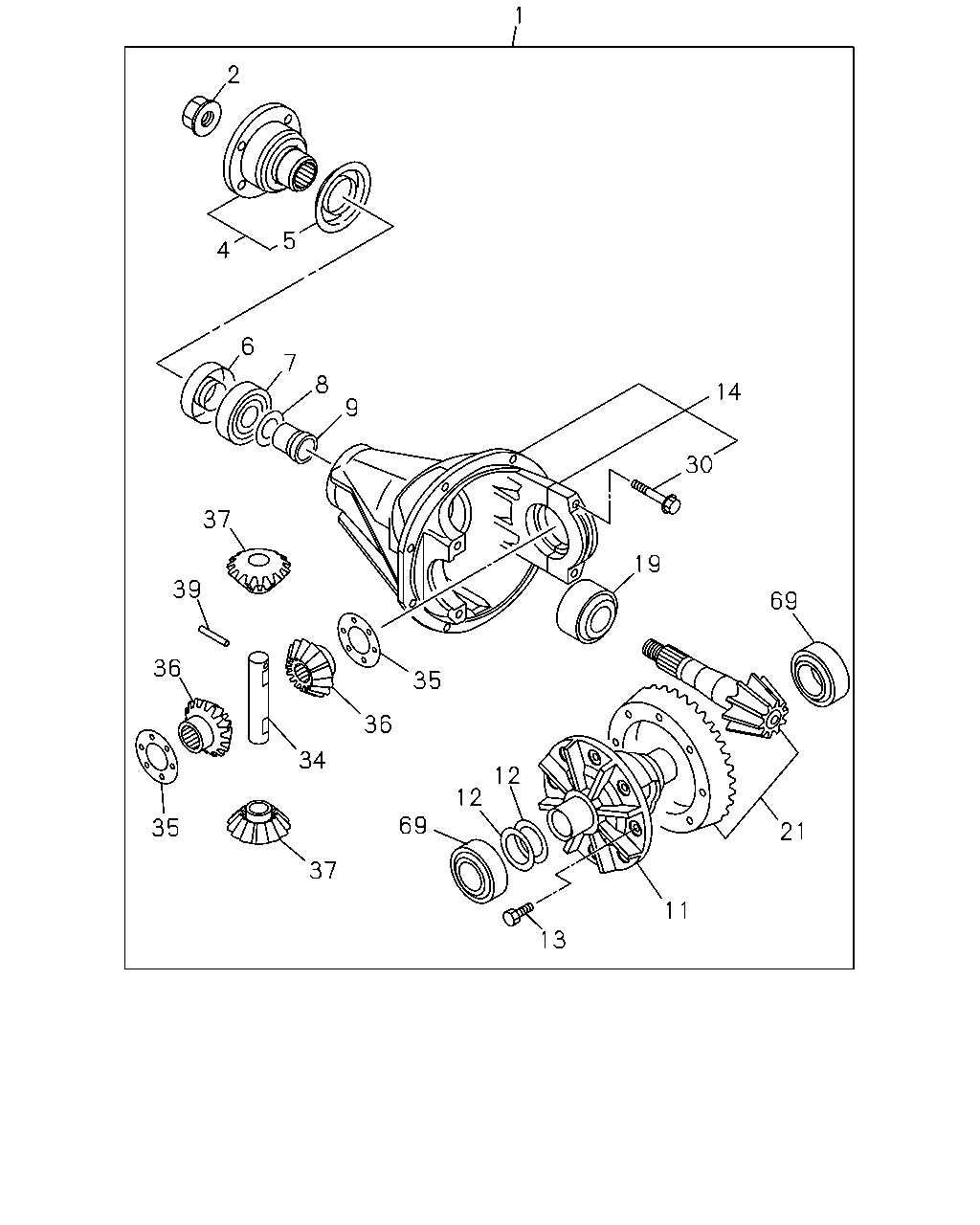 ISUZU 9-00093-074-0 - Riteņa rumbas gultnis adetalas.lv