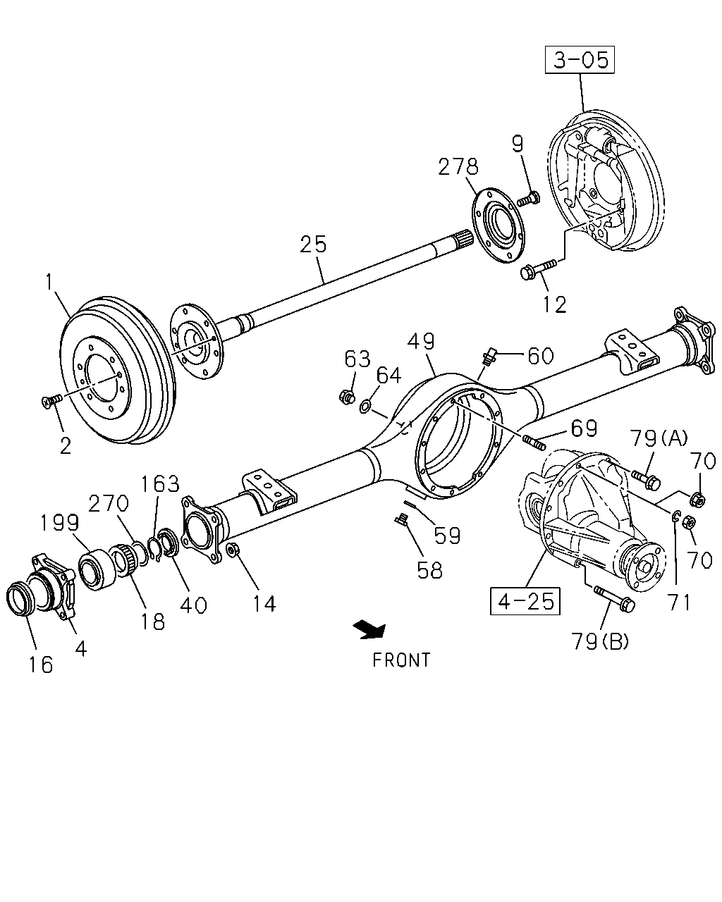 ISUZU 8-97323-297-0 - Riteņa rumbas gultņa komplekts adetalas.lv