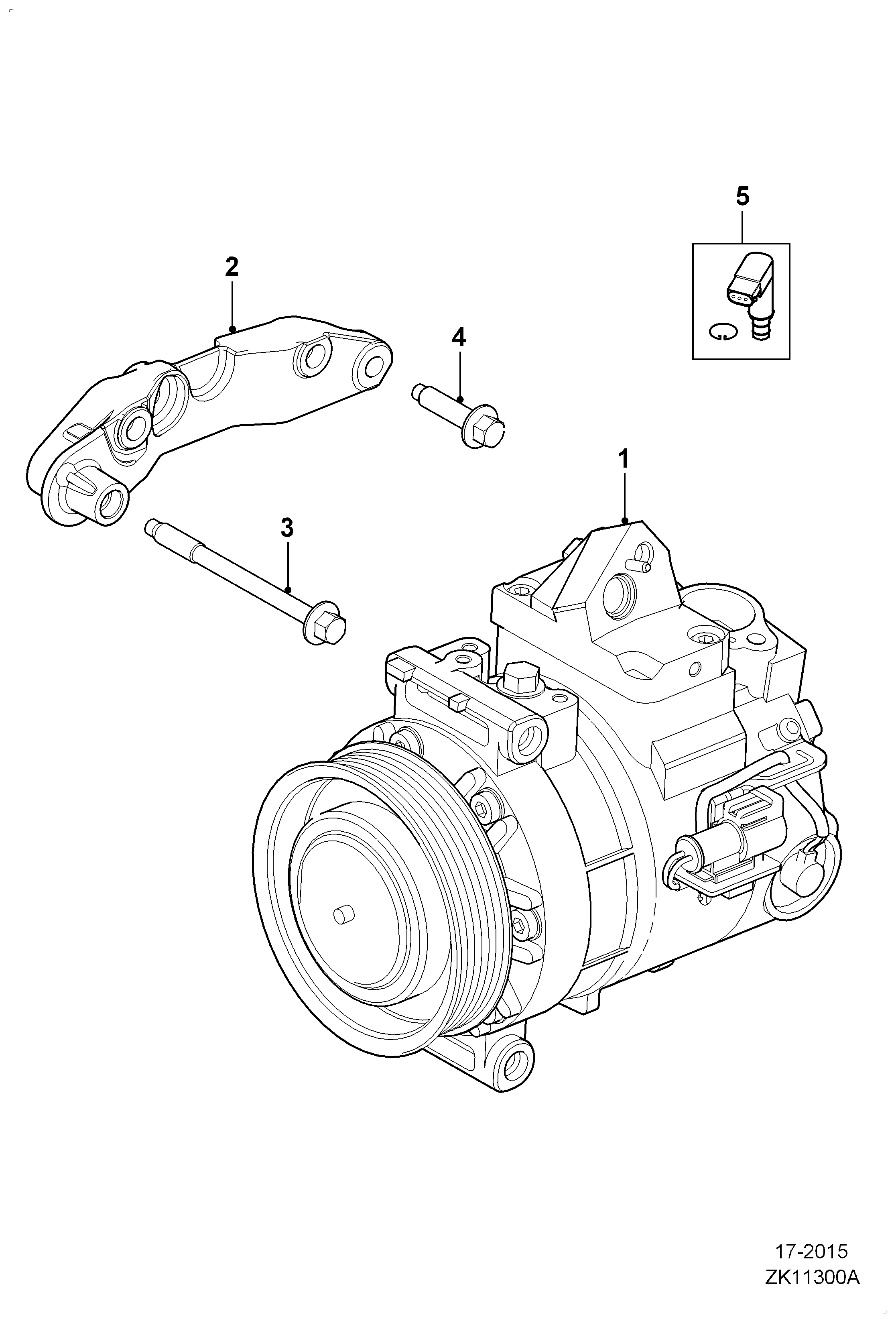 Land Rover C2Z4345 - Kompresors, Gaisa kond. sistēma adetalas.lv