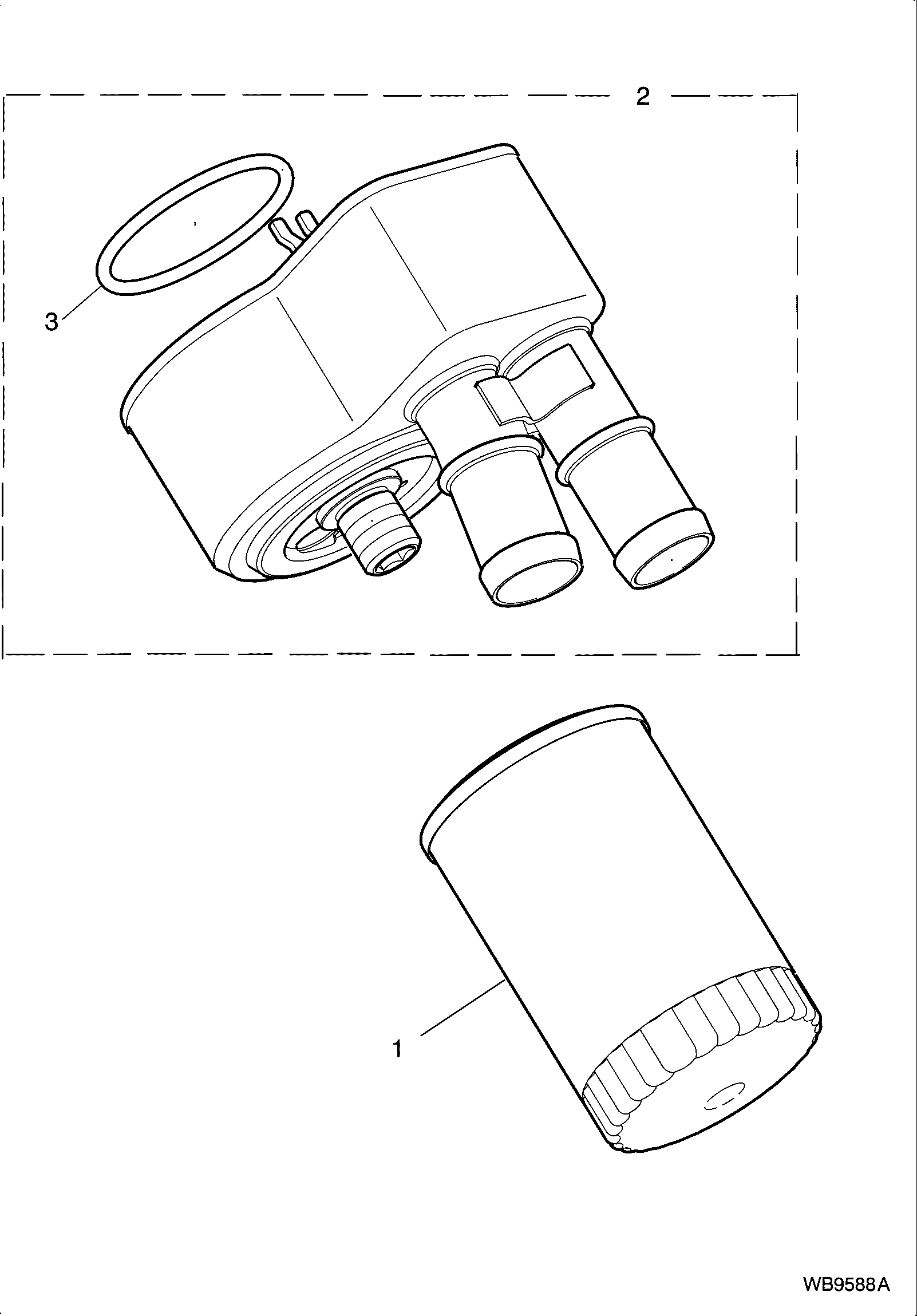 Jaguar XR823395 - Eļļas filtrs adetalas.lv