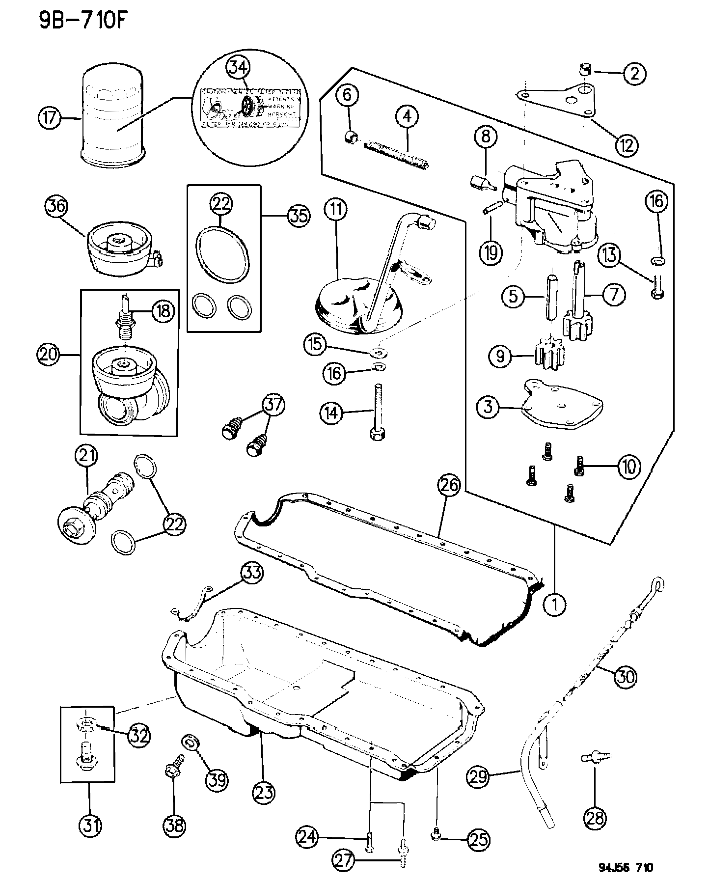 Dodge 5281 090 - Eļļas filtrs adetalas.lv