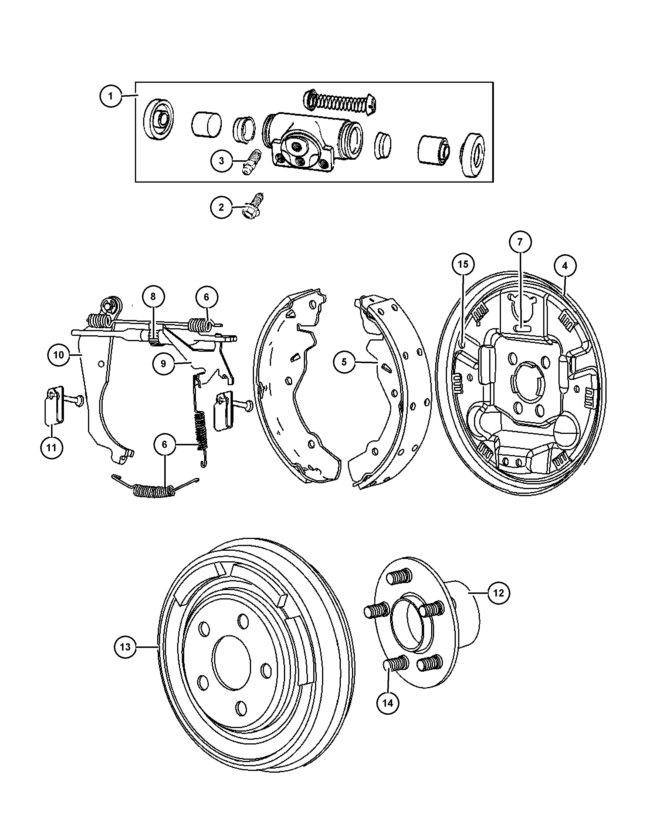 Lancia 4766 719AB - HUB AND BEARING BRAKE, [BRF] OR [BRJ] OR [BRG] OR [BR1], [X85] adetalas.lv