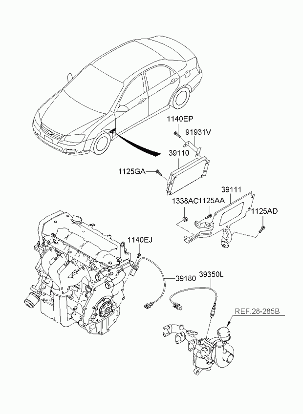 Hyundai 39180-2A200 - Impulsu devējs, Kloķvārpsta adetalas.lv