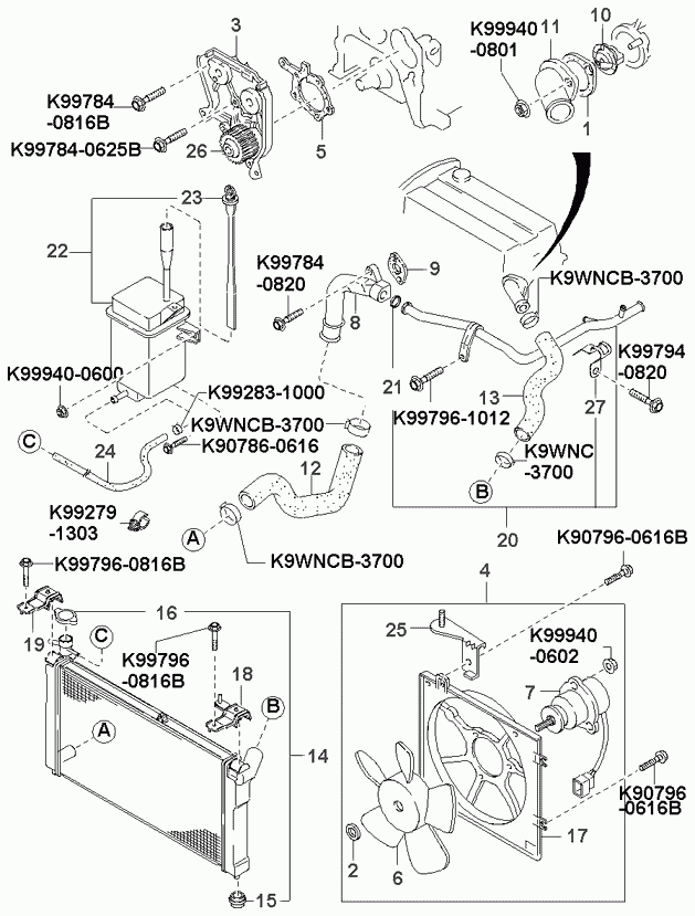 Hyundai KE5D3-15-171 - Termostats, Dzesēšanas šķidrums adetalas.lv