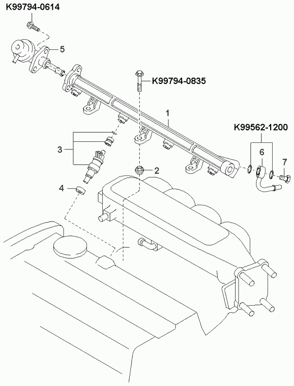 KIA 0857413257 - Blīve, Eļļas sūknis adetalas.lv