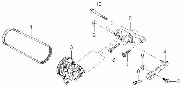 Hyundai MB36615907A - Ķīļrievu siksna adetalas.lv