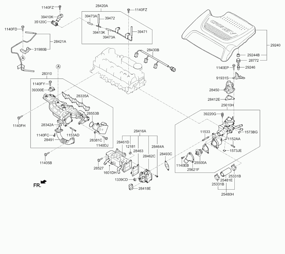 TOYOTA 2550035540 - Termostats, Dzesēšanas šķidrums adetalas.lv