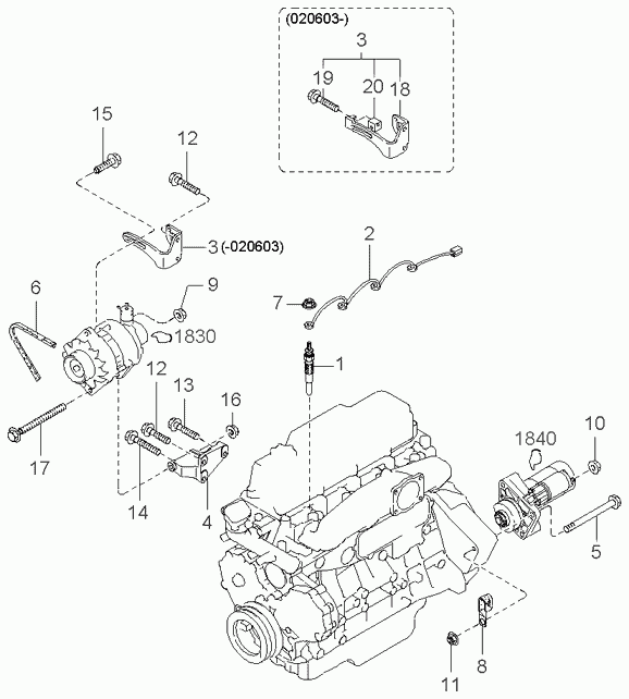 KIA 0K65A-18-381C - Ķīļsiksna adetalas.lv