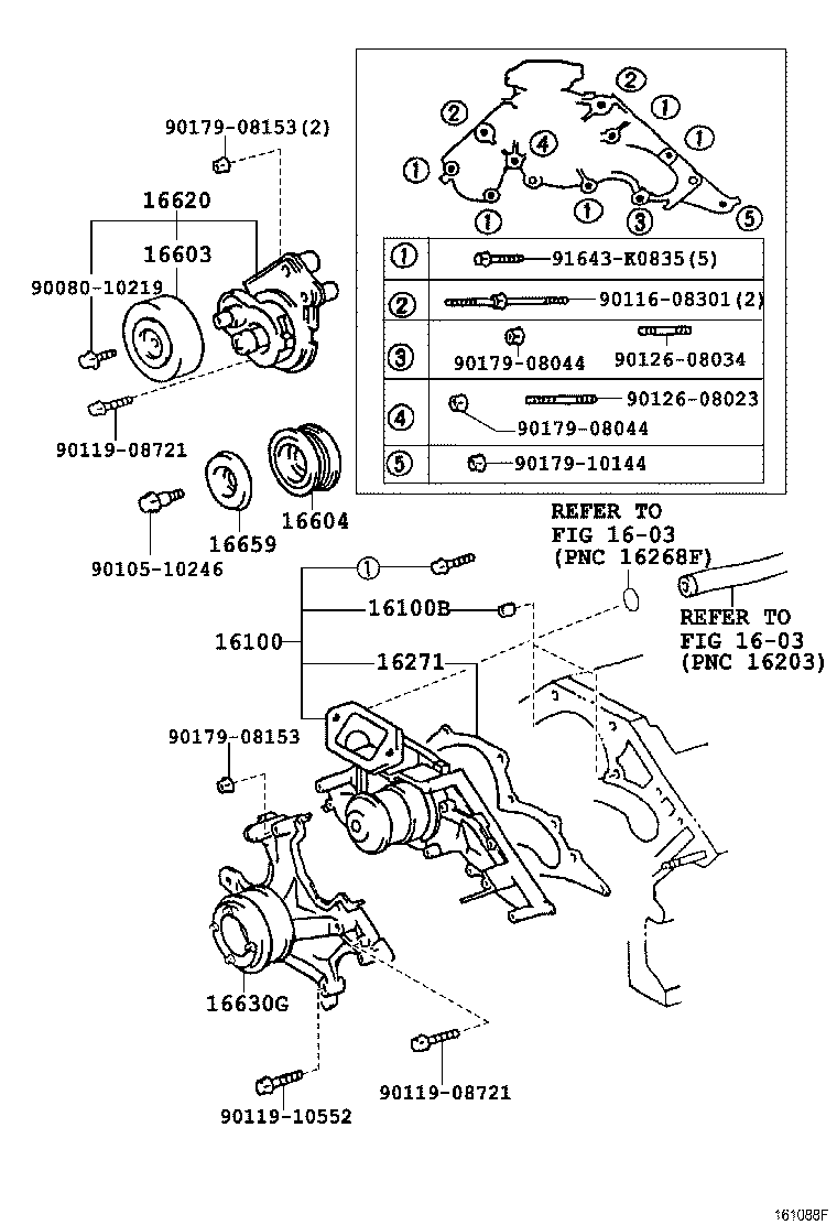 Opel 16100-59275 - Ūdenssūknis adetalas.lv