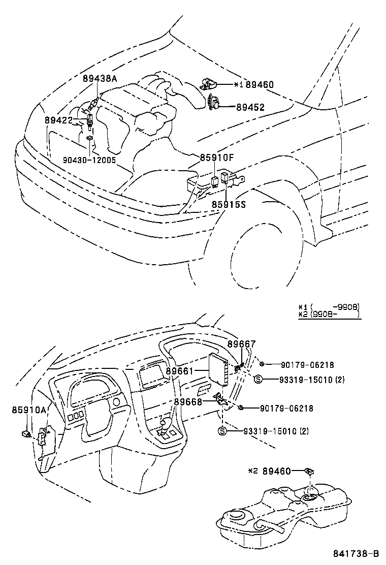 TOYOTA 8943833010 - Hidrosūknis, Stūres iekārta adetalas.lv