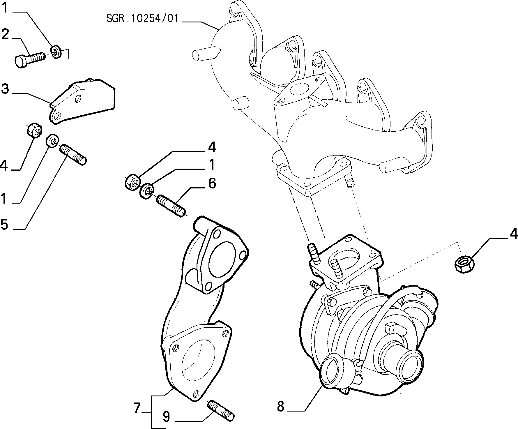 FIAT 46763888 - Kompresors, Turbopūte adetalas.lv