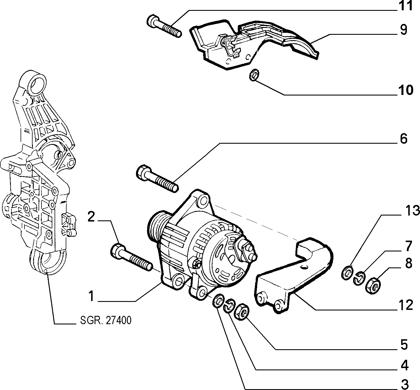 Lancia 46765836 - Ģenerators adetalas.lv