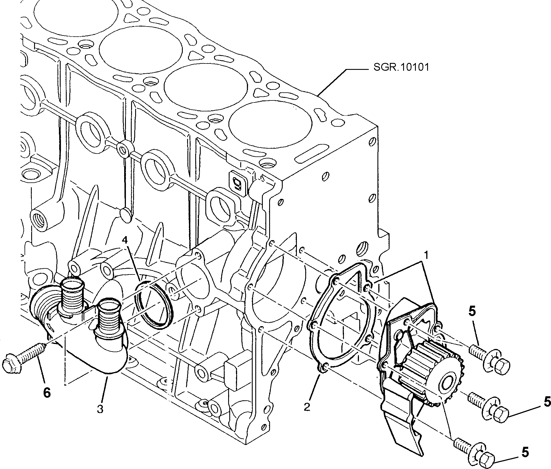 CITROËN 16 094 023 80 - Ūdenssūknis adetalas.lv