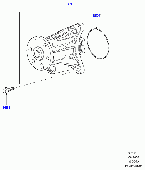 Land Rover 1316117 - Blīve, Ieplūdes kolektors adetalas.lv