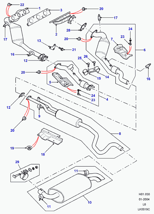 Rover MHK 100 940 - Lambda zonde adetalas.lv