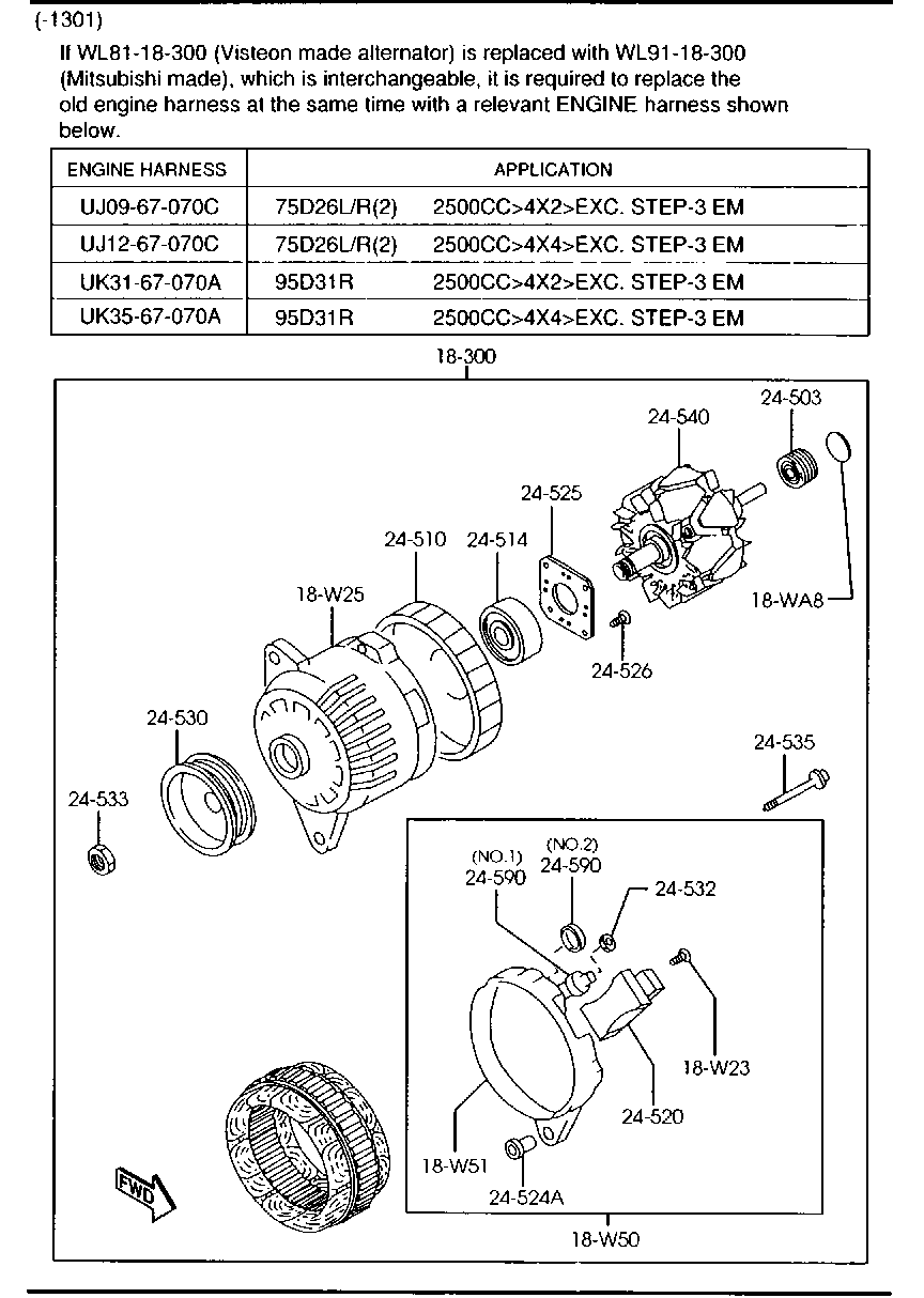 Auto Union WL81-18-300 - Ģenerators adetalas.lv