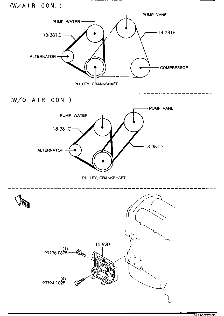 Hyundai BPE8-15-909A - Ķīļrievu siksna adetalas.lv