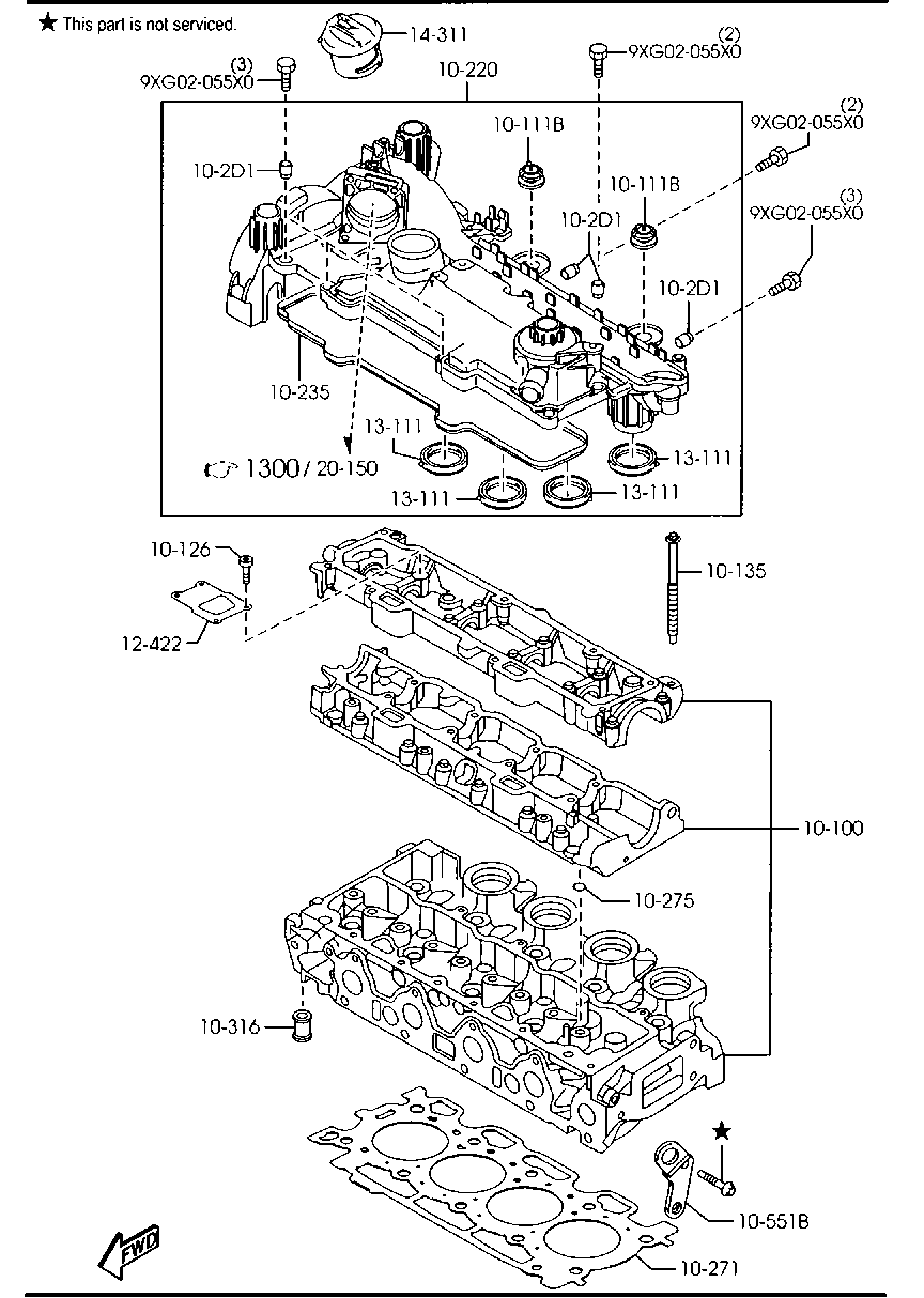 MAZDA Y401-14-320 - Vāciņš, Eļļas ieliešanas kakliņš adetalas.lv