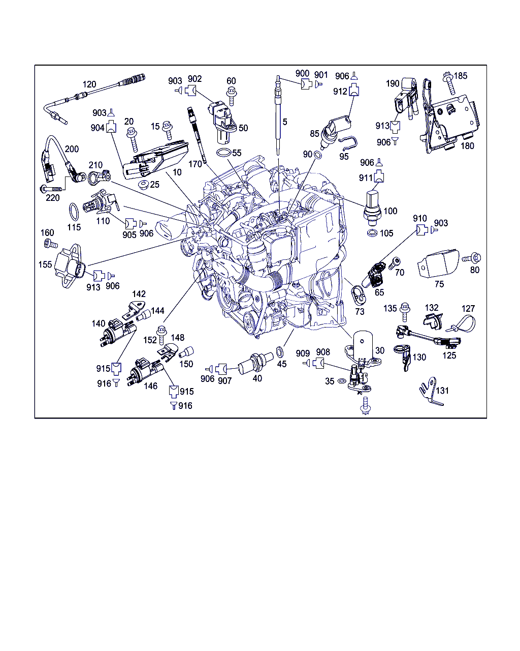 Mercedes-Benz A 008 153 37 28 - Devējs, Izplūdes gāzu temperatūra adetalas.lv