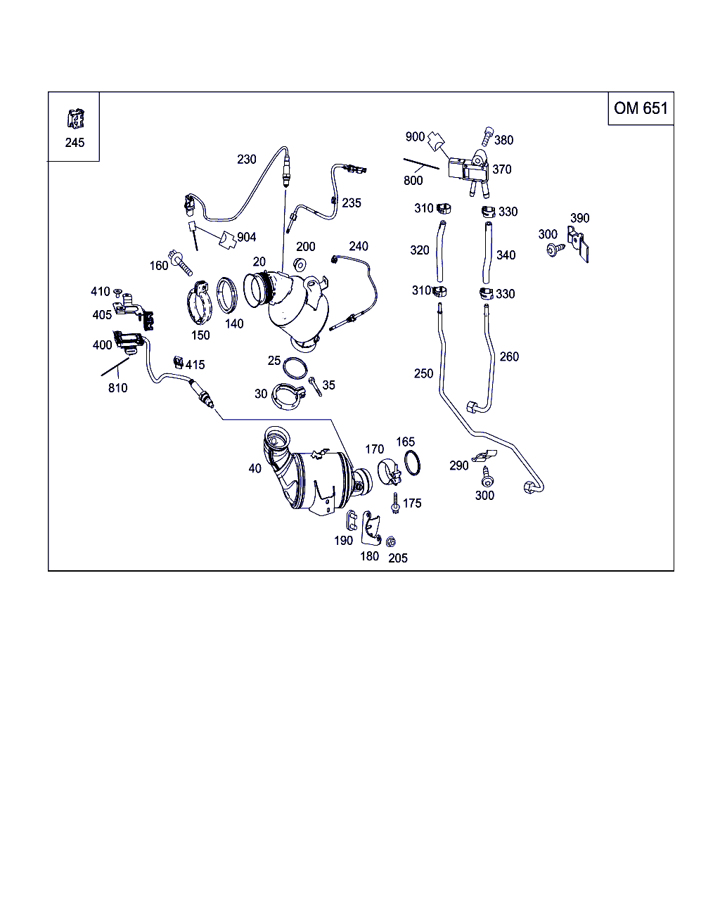 Mercedes-Benz A 007 153 47 28 - Devējs, Izplūdes gāzu temperatūra adetalas.lv