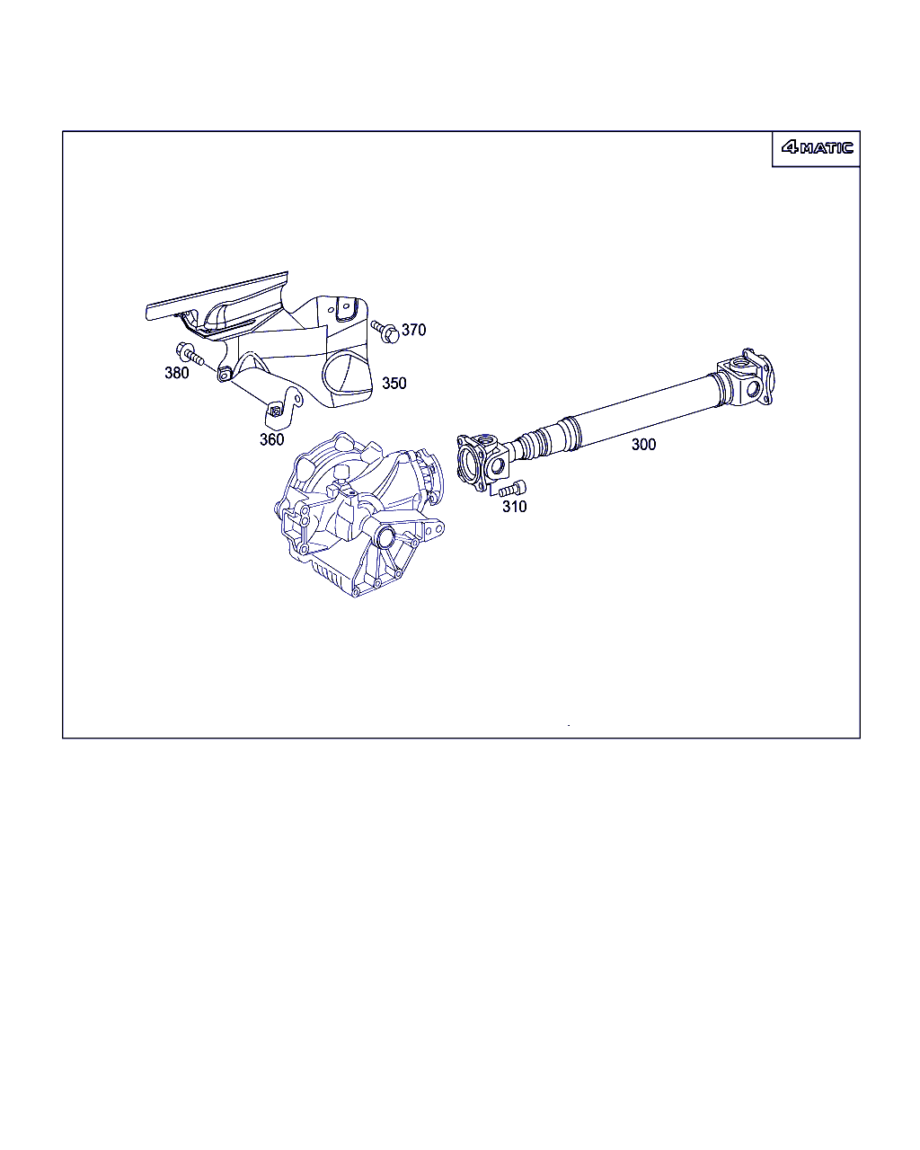 Mercedes-Benz A 220 410 71 06 - Kardānvārpsta, Galvenais pārvads adetalas.lv