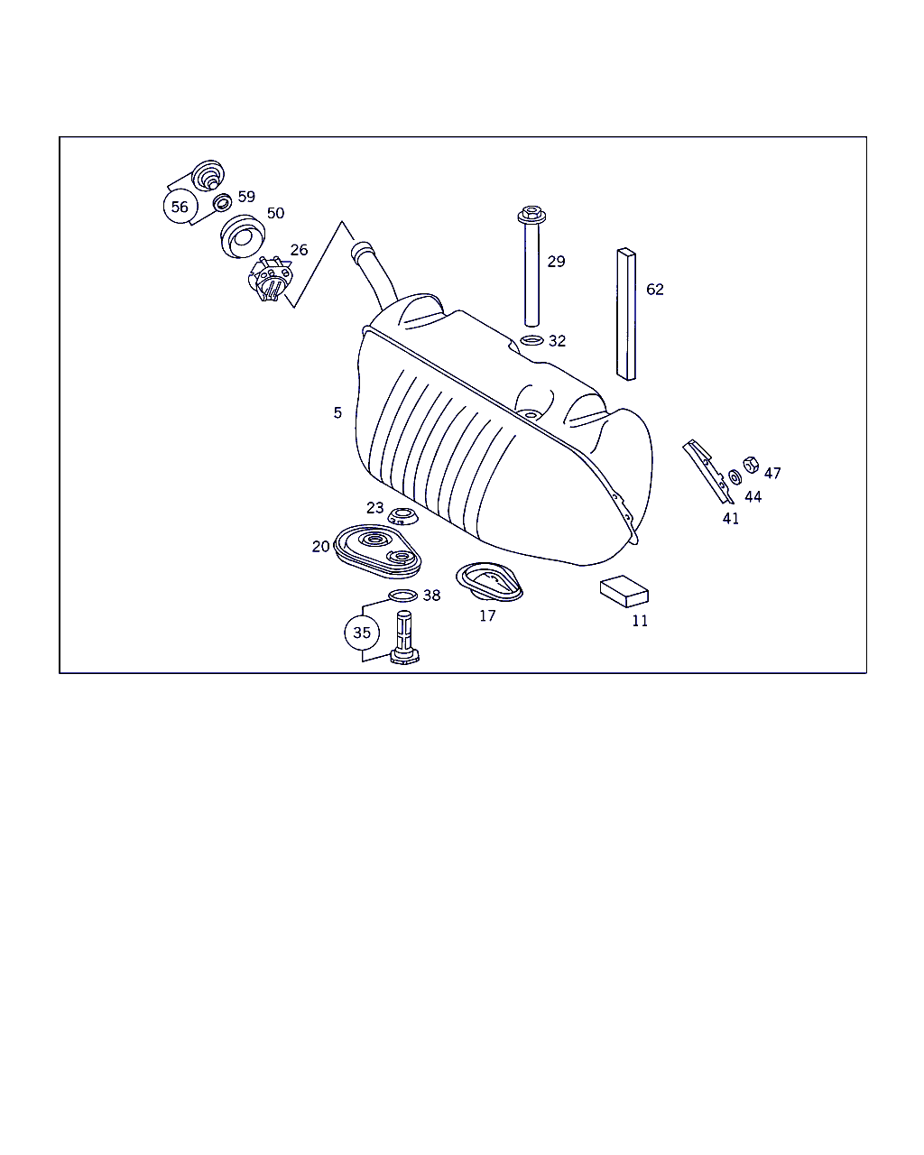 Smart A 124 470 00 05 - Vāciņš, Degvielas tvertne adetalas.lv