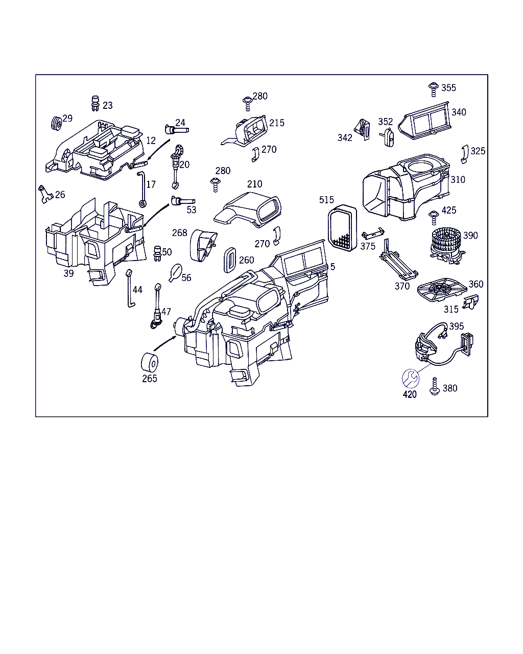 Evobus A 210 830 12 18 - COMBINATION FILTER adetalas.lv