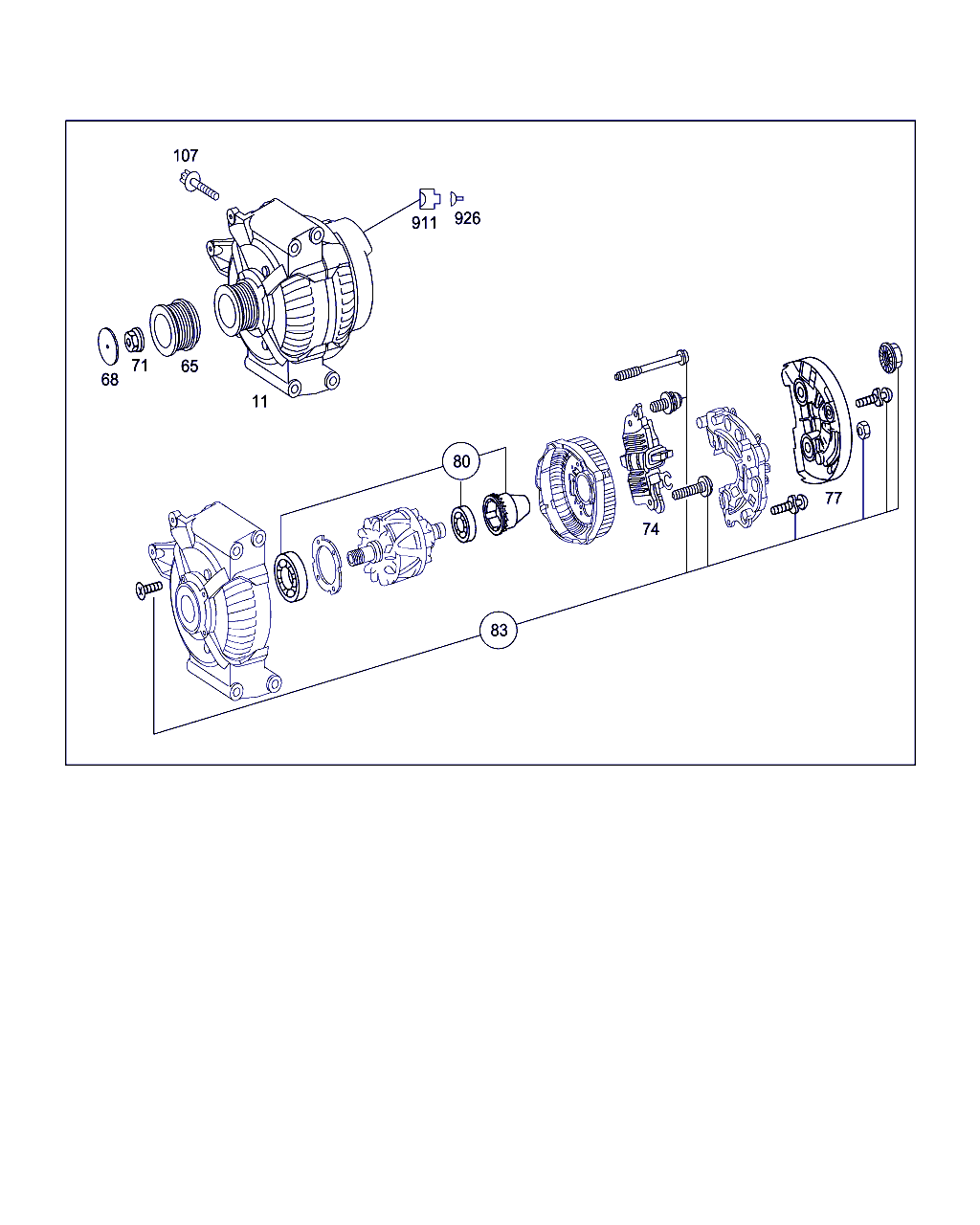 Mercedes-Benz A 003 154 36 06 - Ģeneratora sprieguma regulators adetalas.lv