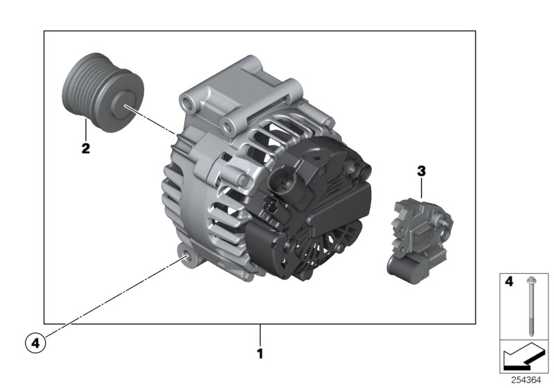 BMW 12317615484 - Ģenerators adetalas.lv