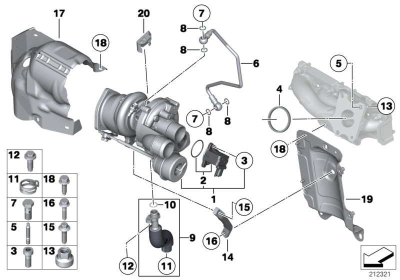 FIAT 11657647003 - Kompresors, Turbopūte adetalas.lv