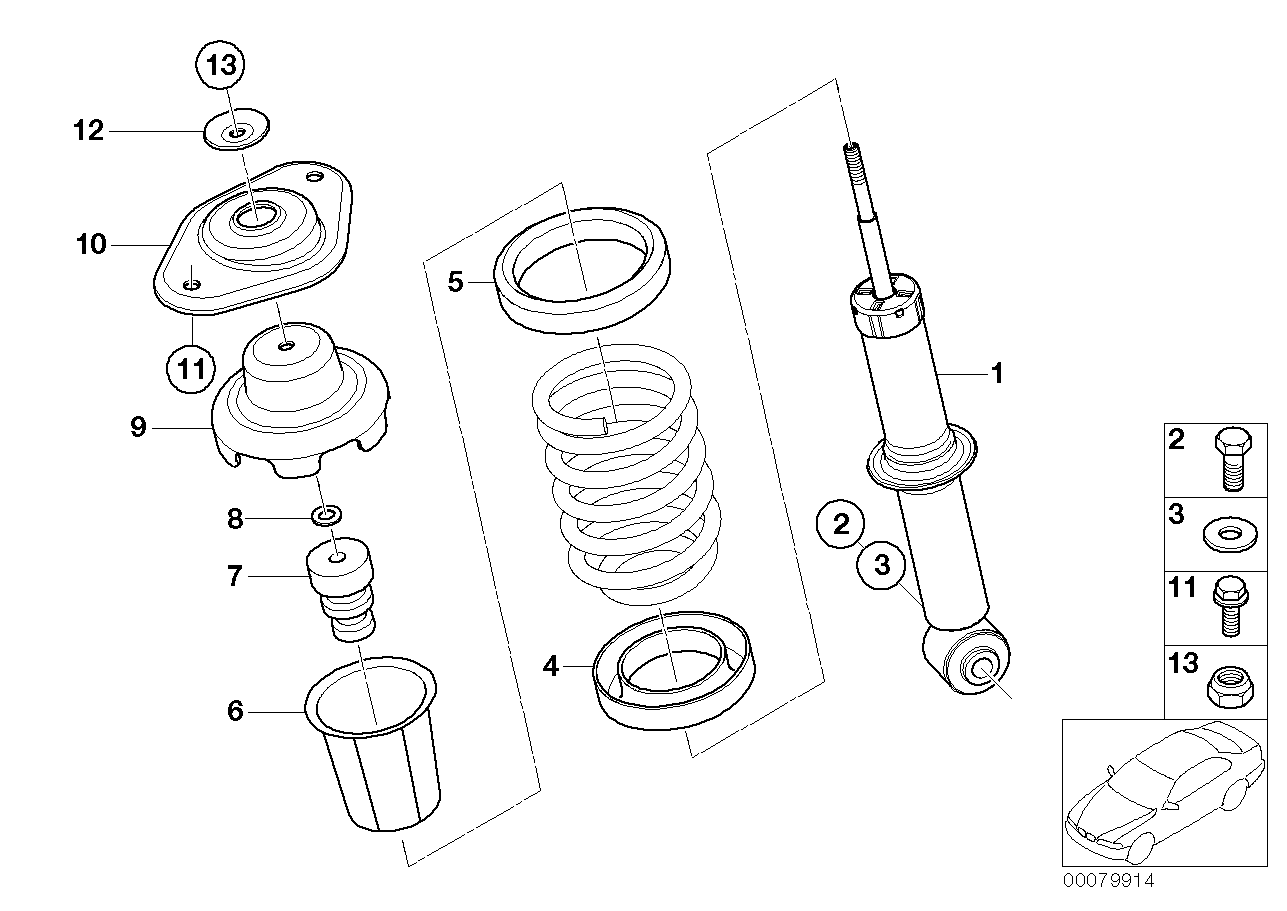 BMW 33531518391 - Putekļu aizsargkomplekts, Amortizators adetalas.lv