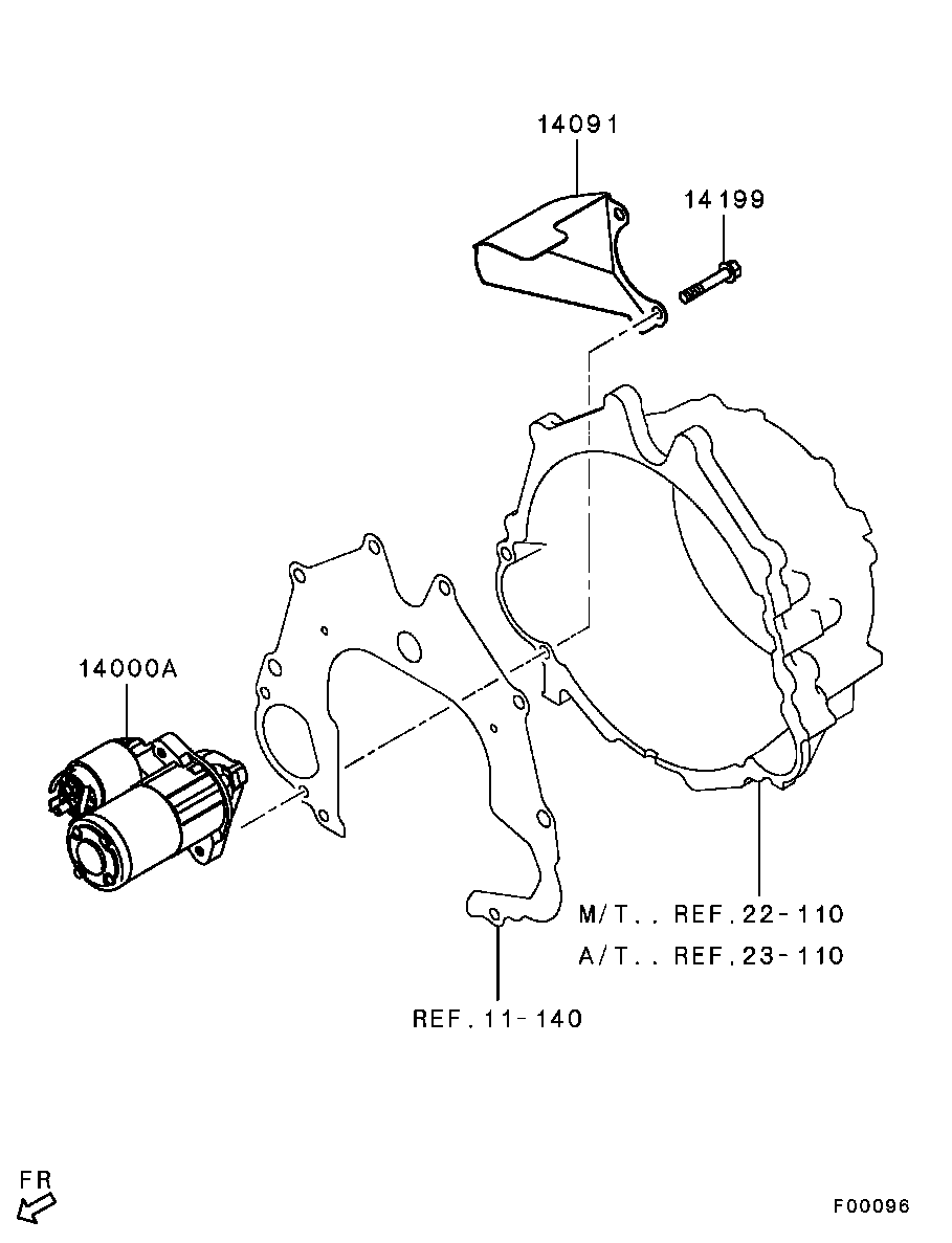 Mitsubishi MN176584 - Starteris adetalas.lv