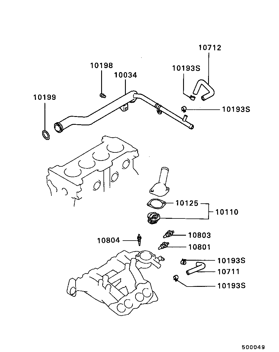 TOYOTA MD997603 - Termostats, Dzesēšanas šķidrums adetalas.lv