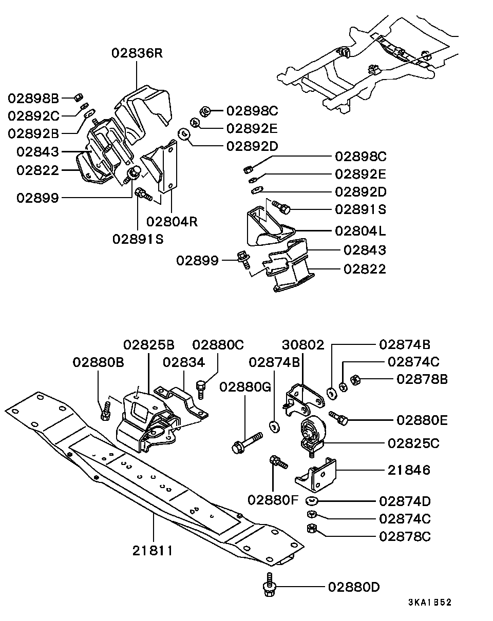 Mitsubishi MF 450 005 - Paplāksne adetalas.lv