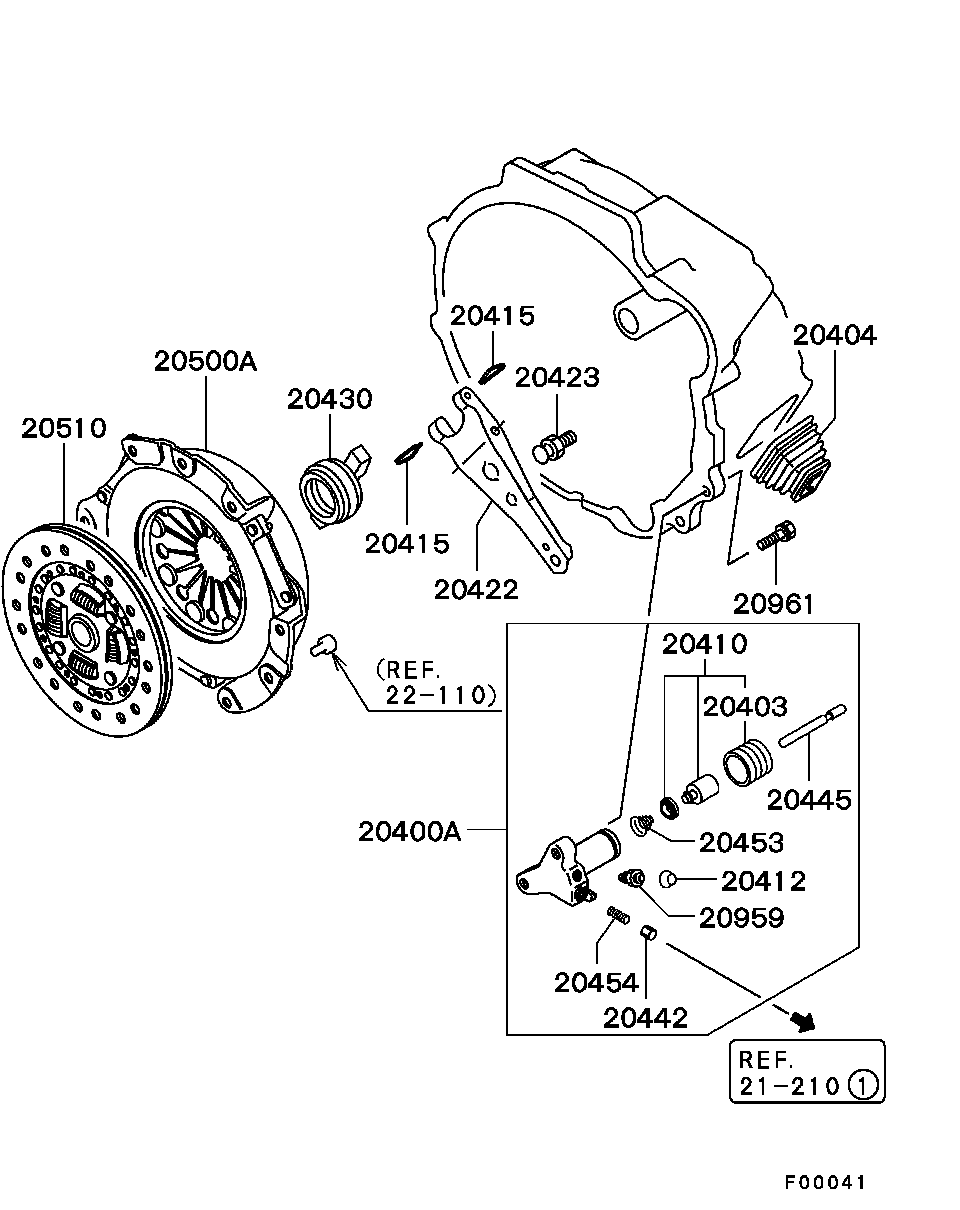 Mitsubishi MD719469 - Izspiedējgultnis adetalas.lv