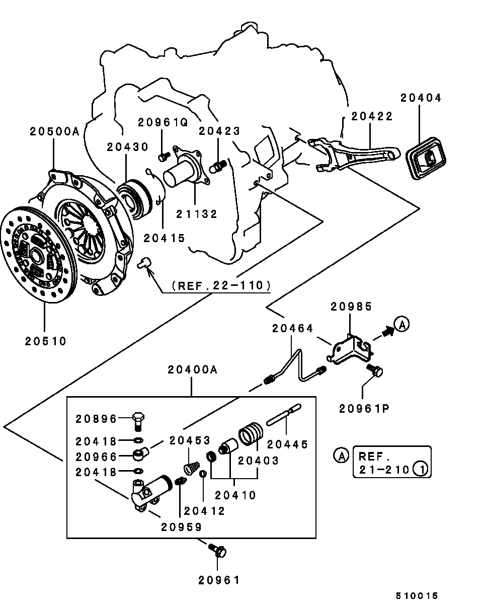 Proton MD749759 - Sajūga piespiedējdisks adetalas.lv