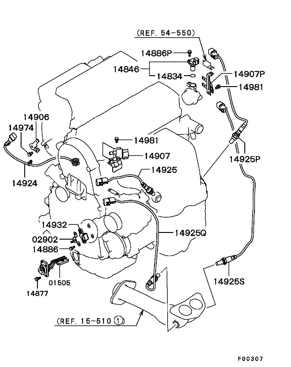 Mitsubishi MN163401 - Lambda zonde adetalas.lv