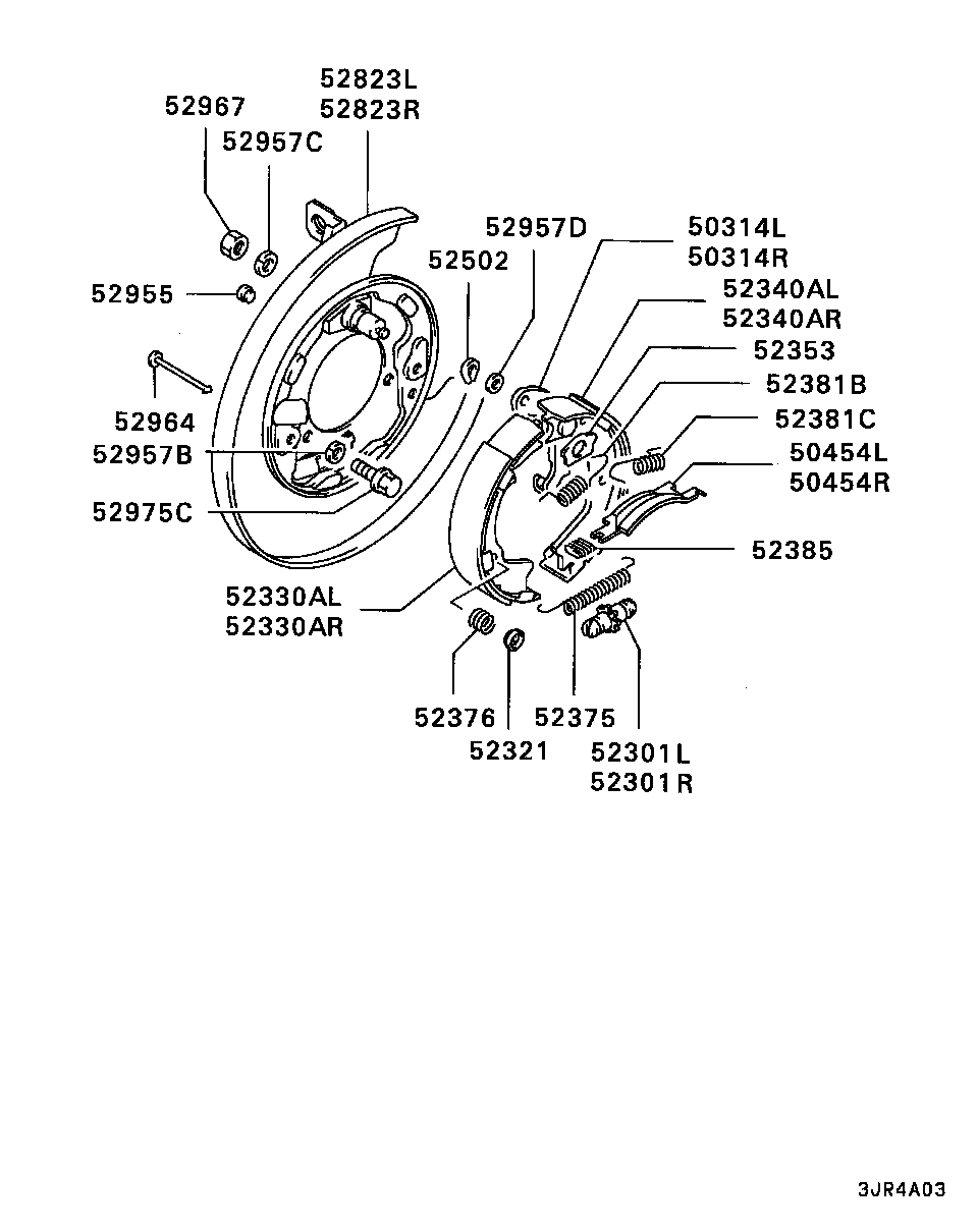 LEXUS MB85 7295 - Bremžu loku komplekts adetalas.lv