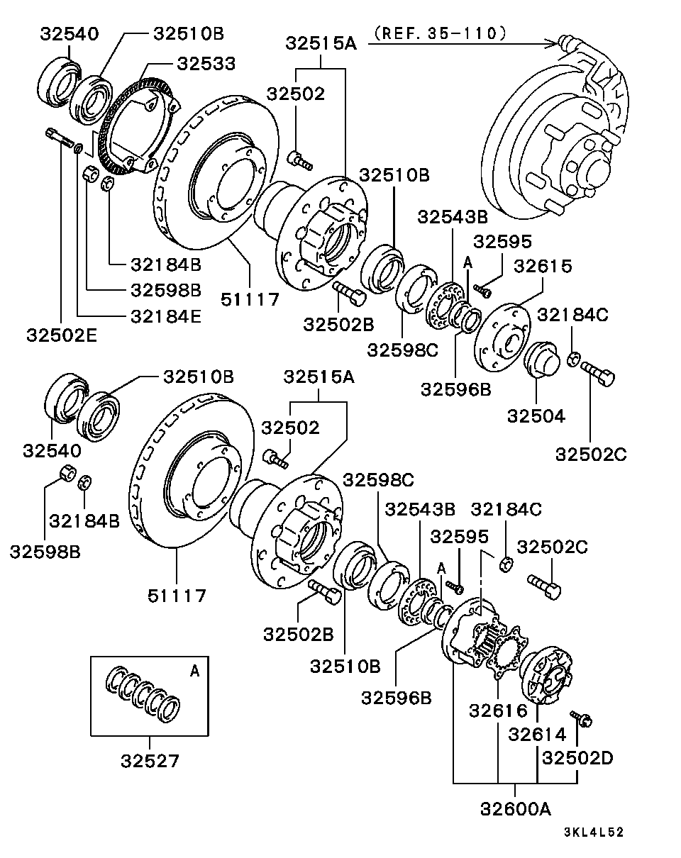 HAFEI MB618716 - DISC,FR BRAKE adetalas.lv