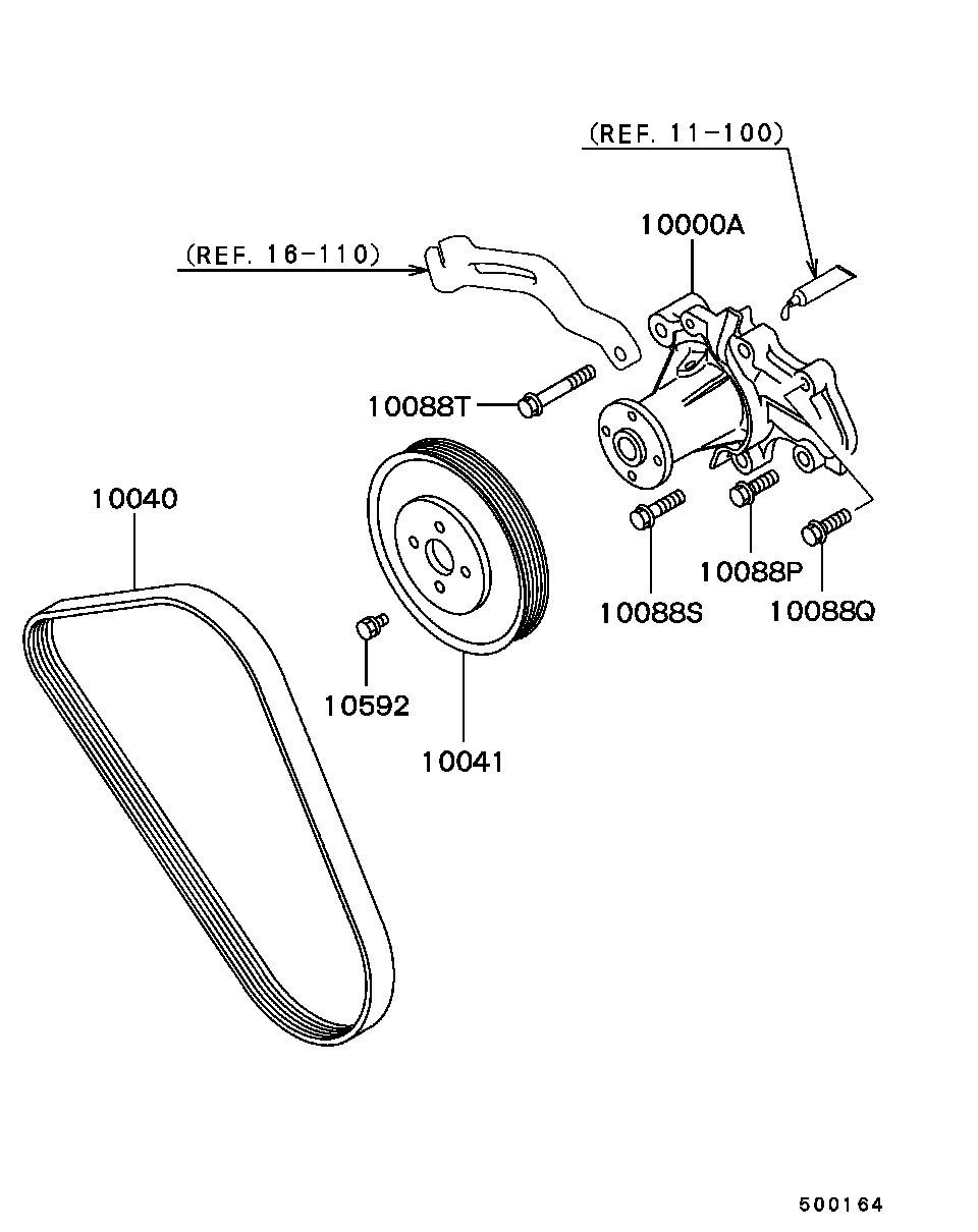 Proton MD338513 - Ķīļrievu siksna adetalas.lv