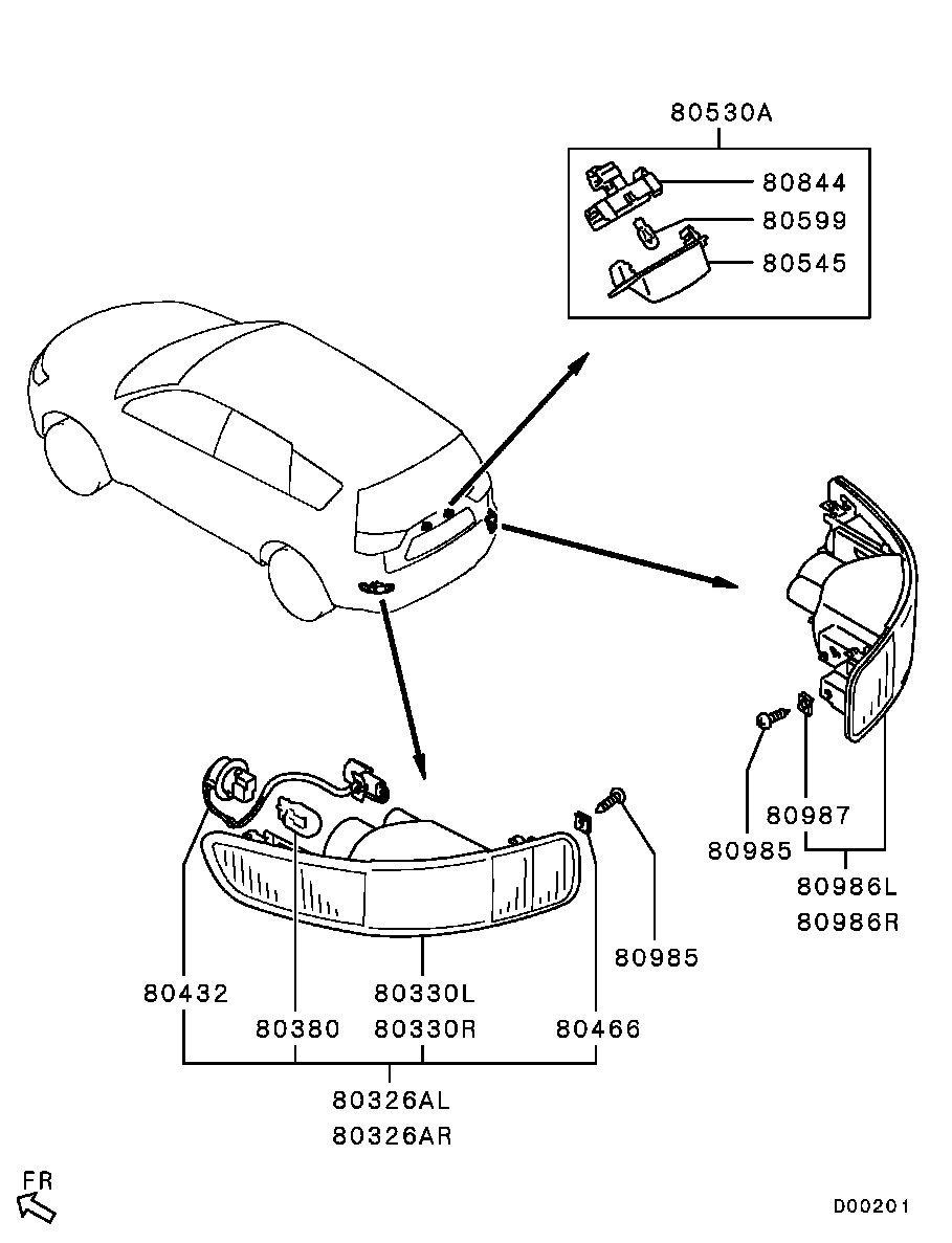 PEUGEOT 8355A004 - Aizm. miglas lukturi adetalas.lv