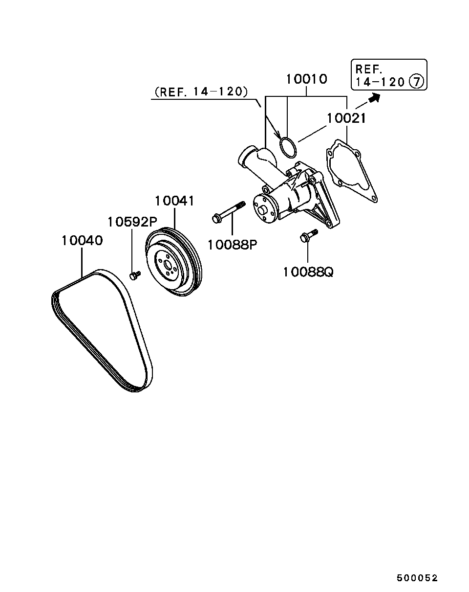 Dodge MD117356 - Ķīļrievu siksna adetalas.lv