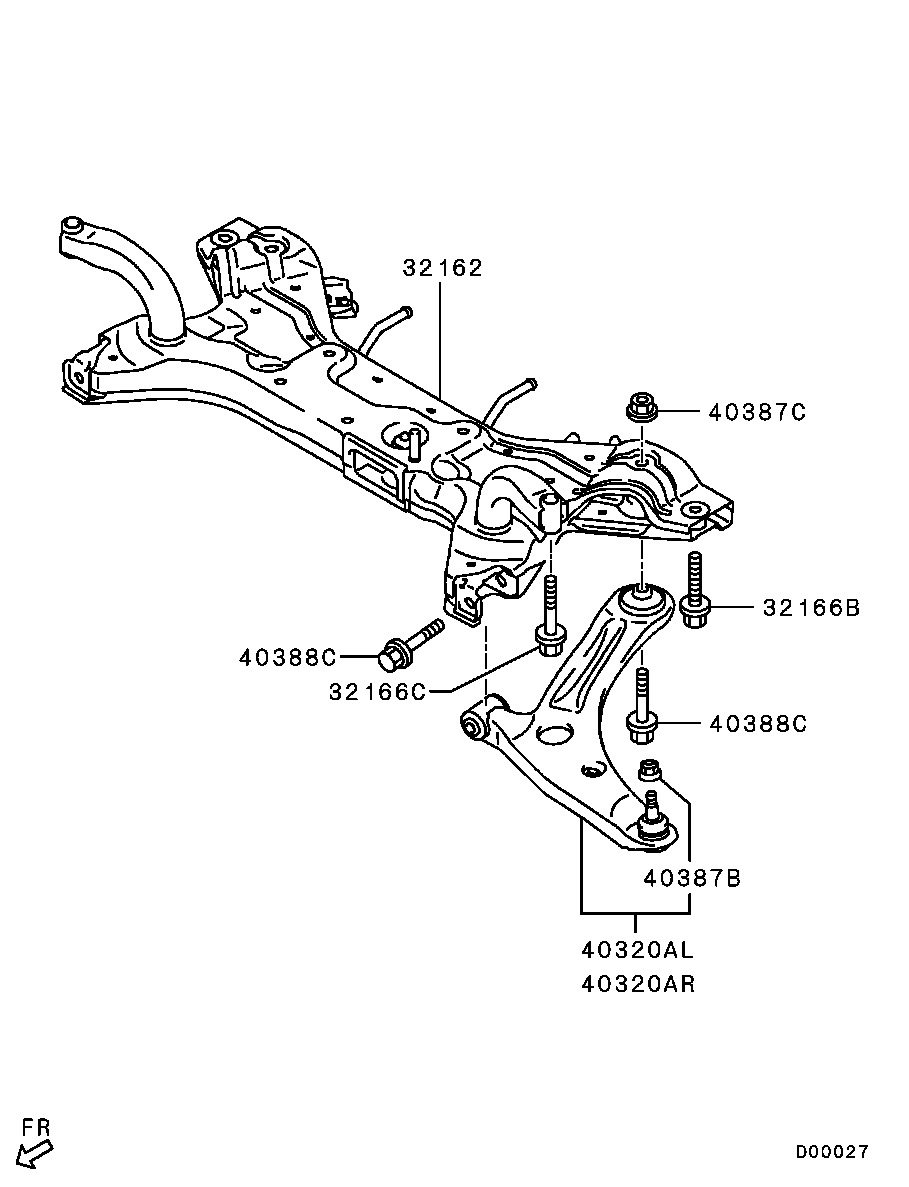 TOYOTA 4013A169 - Neatkarīgās balstiekārtas svira, Riteņa piekare adetalas.lv