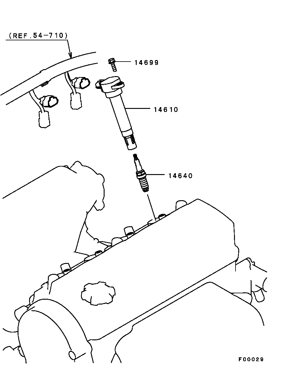 Mitsubishi MN158596 - Aizdedzes svece adetalas.lv